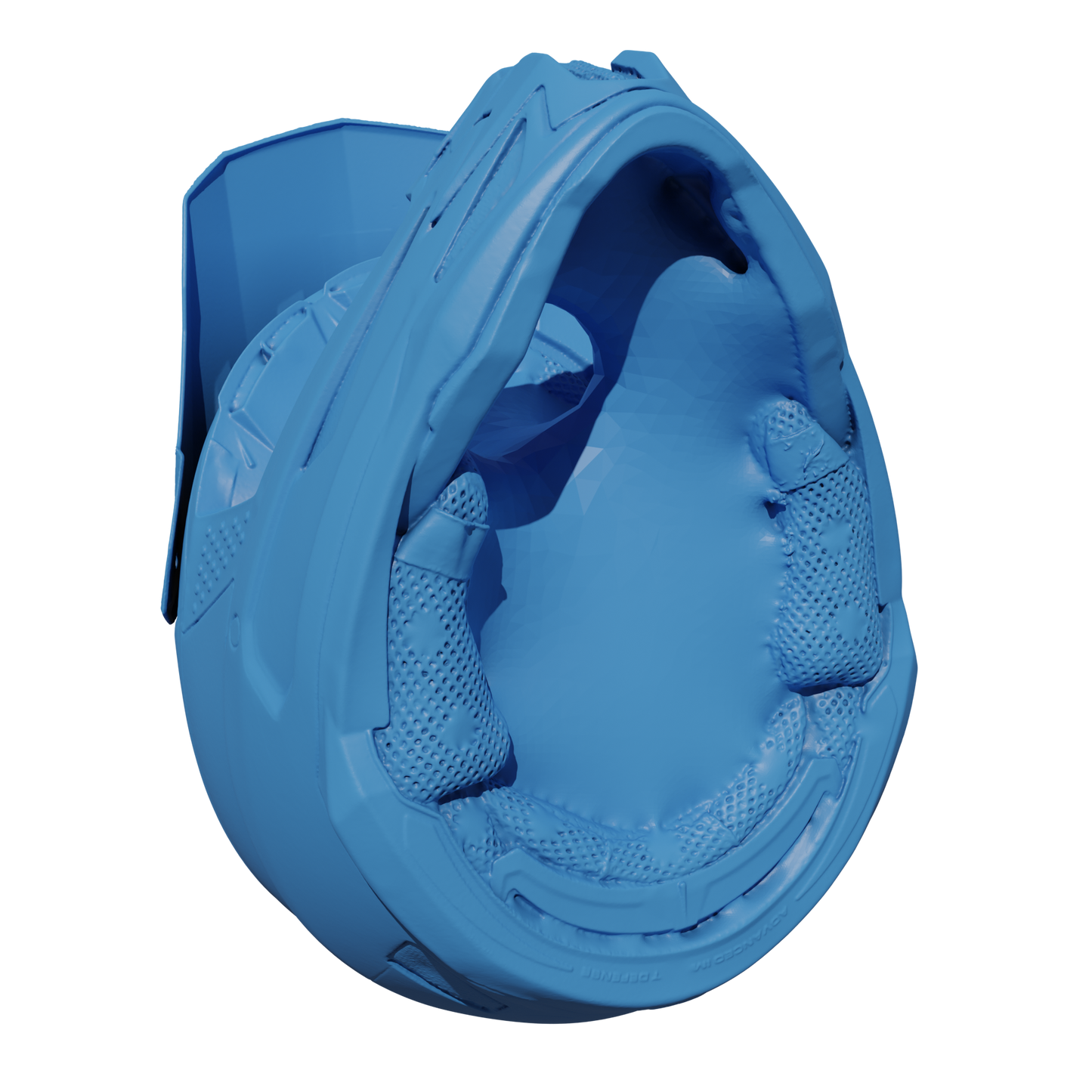 6D ATB-1 SIZE M HELMET INCLUDING VISOR (SEPARATE) 3D SCAN (.OBJ AND .STL)