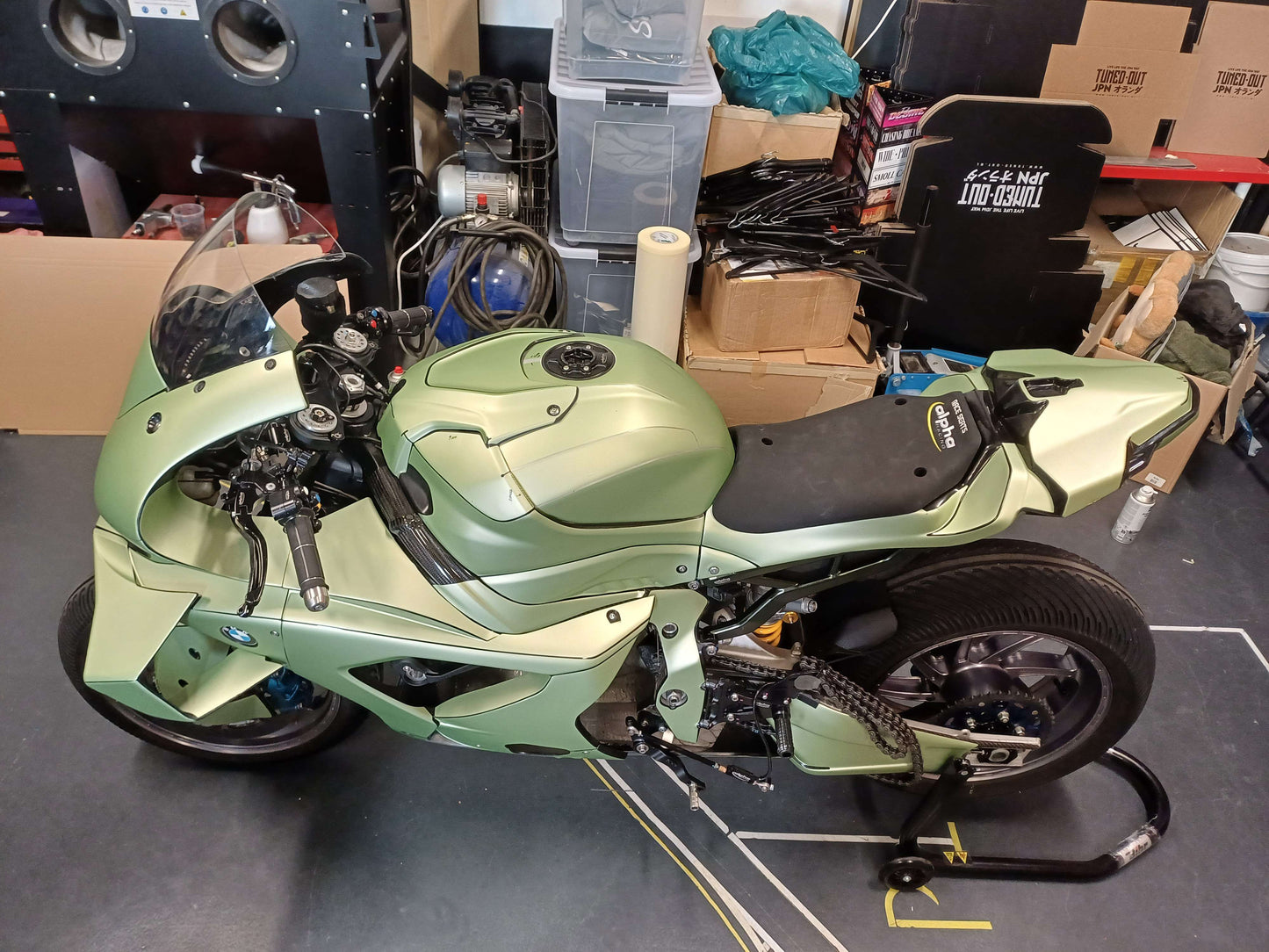 BMW M1000RR 2023 - 2024 ILMBERGER RACING-FAIRINGS TEMPLATE