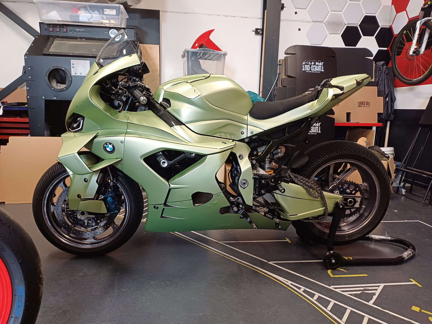 BMW M1000RR 2023 - 2024 ILMBERGER RACING-FAIRINGS TEMPLATE