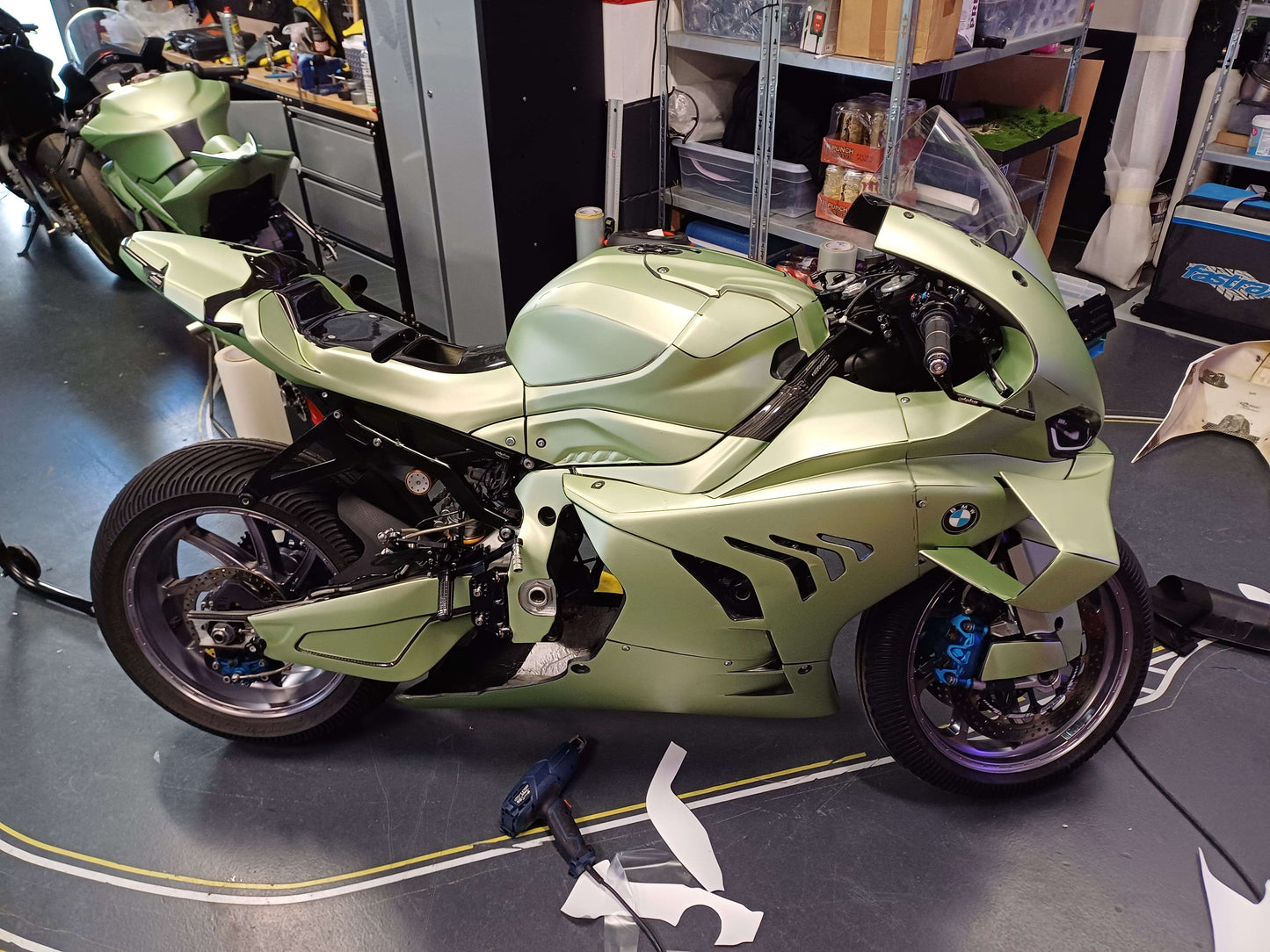 BMW M1000RR 2023 - 2024 ILMBERGER RACING-FAIRINGS TEMPLATE