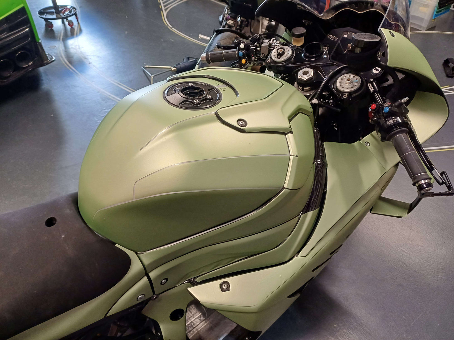 BMW M1000RR 2023 - 2024 ILMBERGER RACING-FAIRINGS TEMPLATE