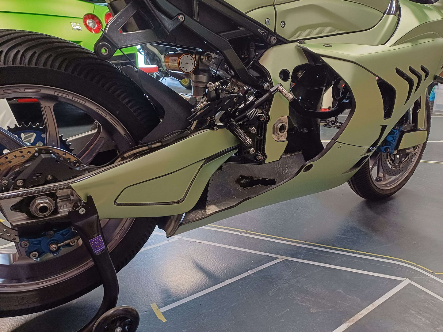 BMW M1000RR 2023 - 2024 ILMBERGER RACING-FAIRINGS TEMPLATE