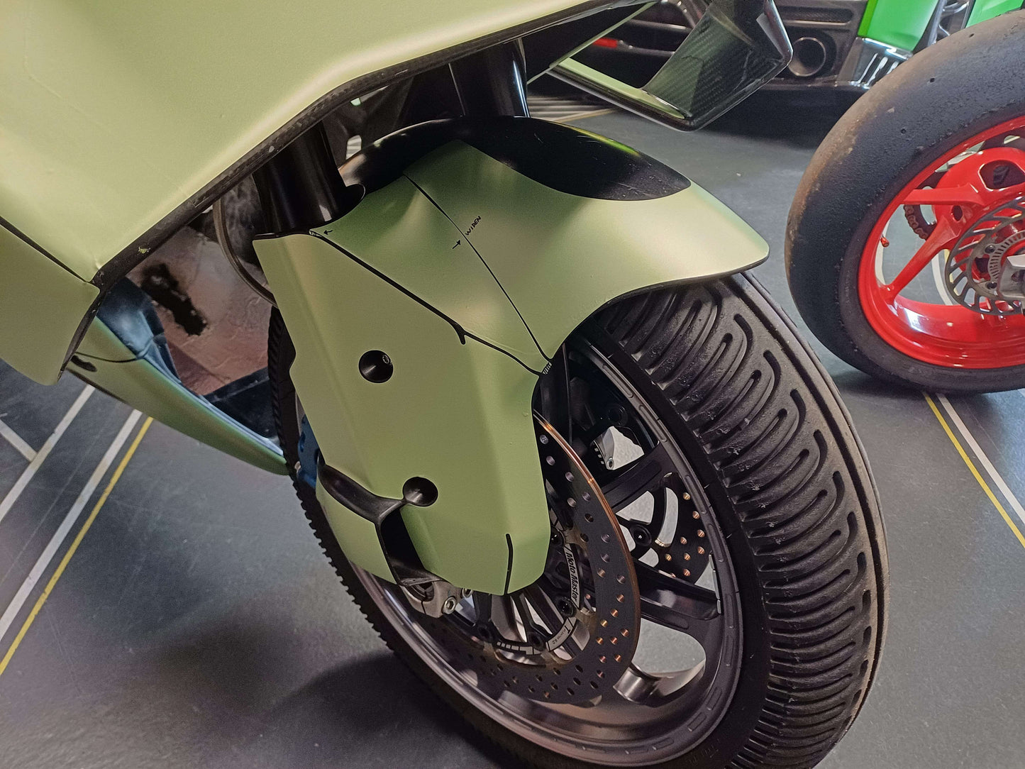 BMW M1000RR 2023 - 2024 ILMBERGER RACING-FAIRINGS TEMPLATE