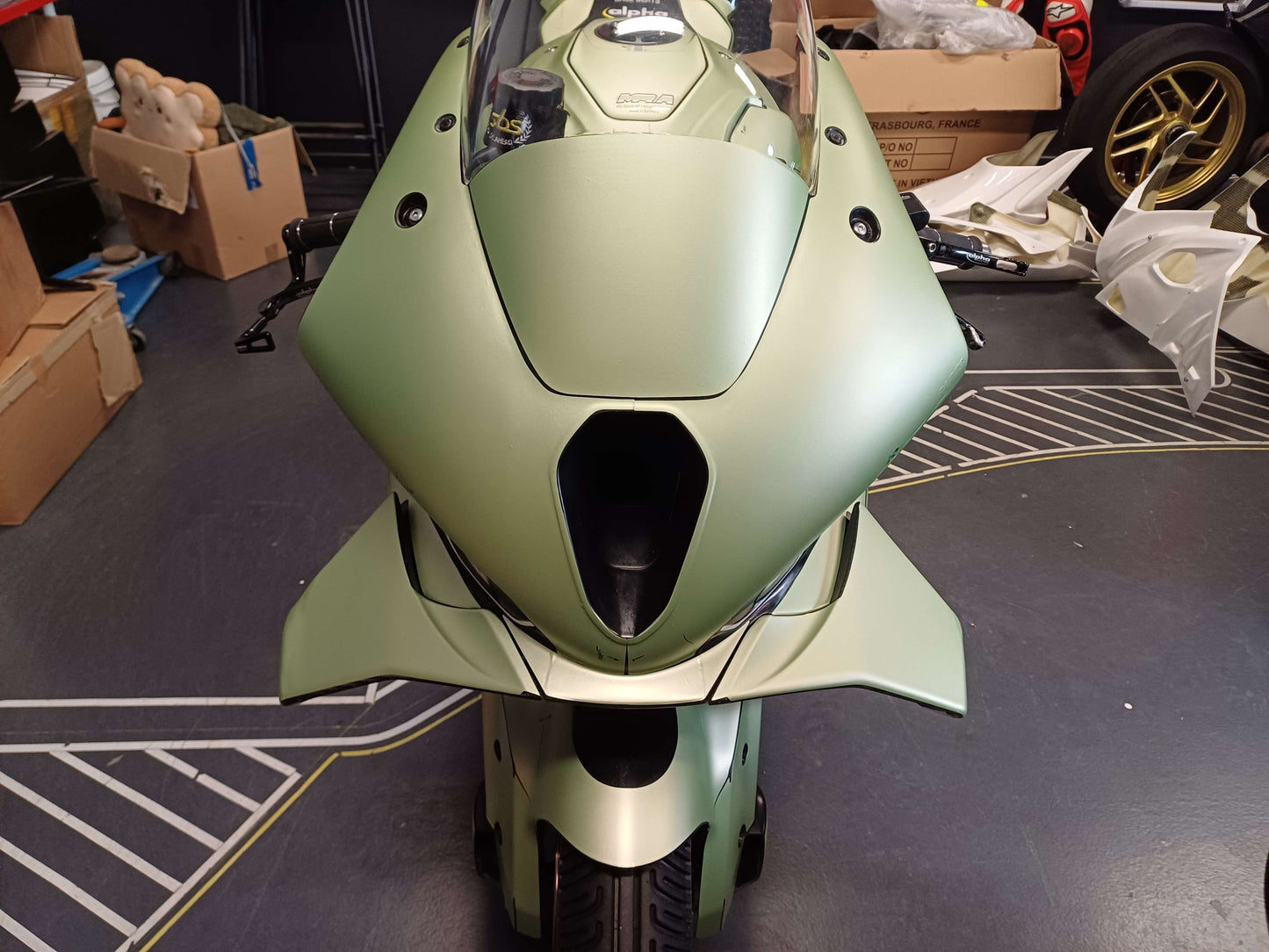 BMW M1000RR 2023 - 2024 ILMBERGER RACING-FAIRINGS TEMPLATE