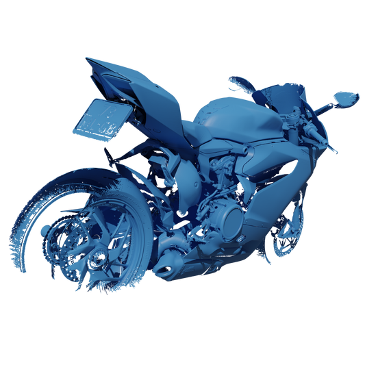 DUCATI 1199 PANIGALE 2012 3D SCAN (.OBJ & .STL)