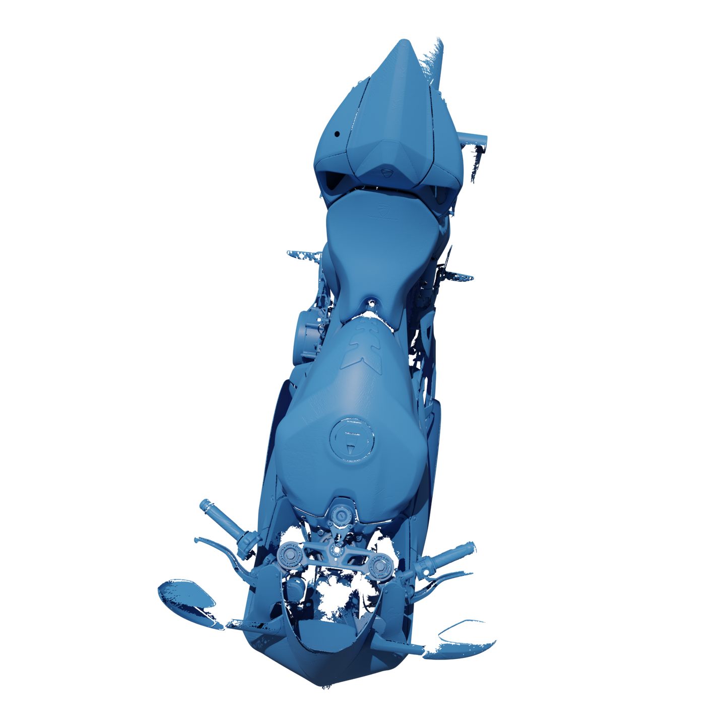 DUCATI 1199 PANIGALE 2012 3D SCAN (.OBJ & .STL)