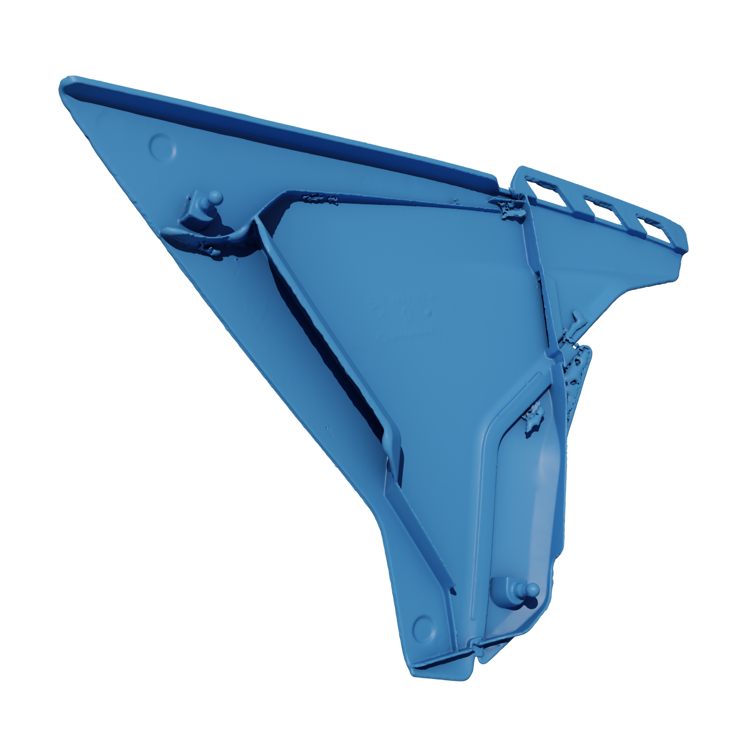 2025 DUCATI DESMO450 MX AIRFILTER COVER 3D SCAN (.OBJ & .STL)
