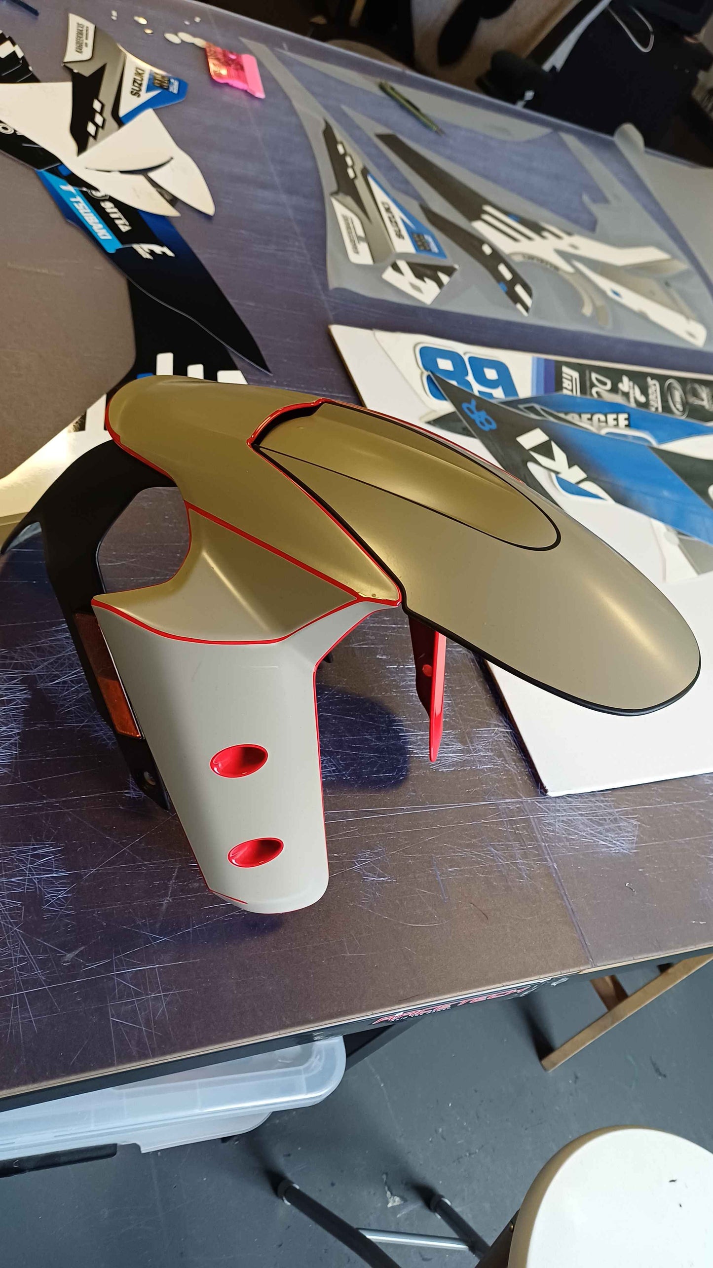 DUCATI MULTISTRADA V4 RALLY 2023 TO 2025 OEM PARTS TEMPLATE