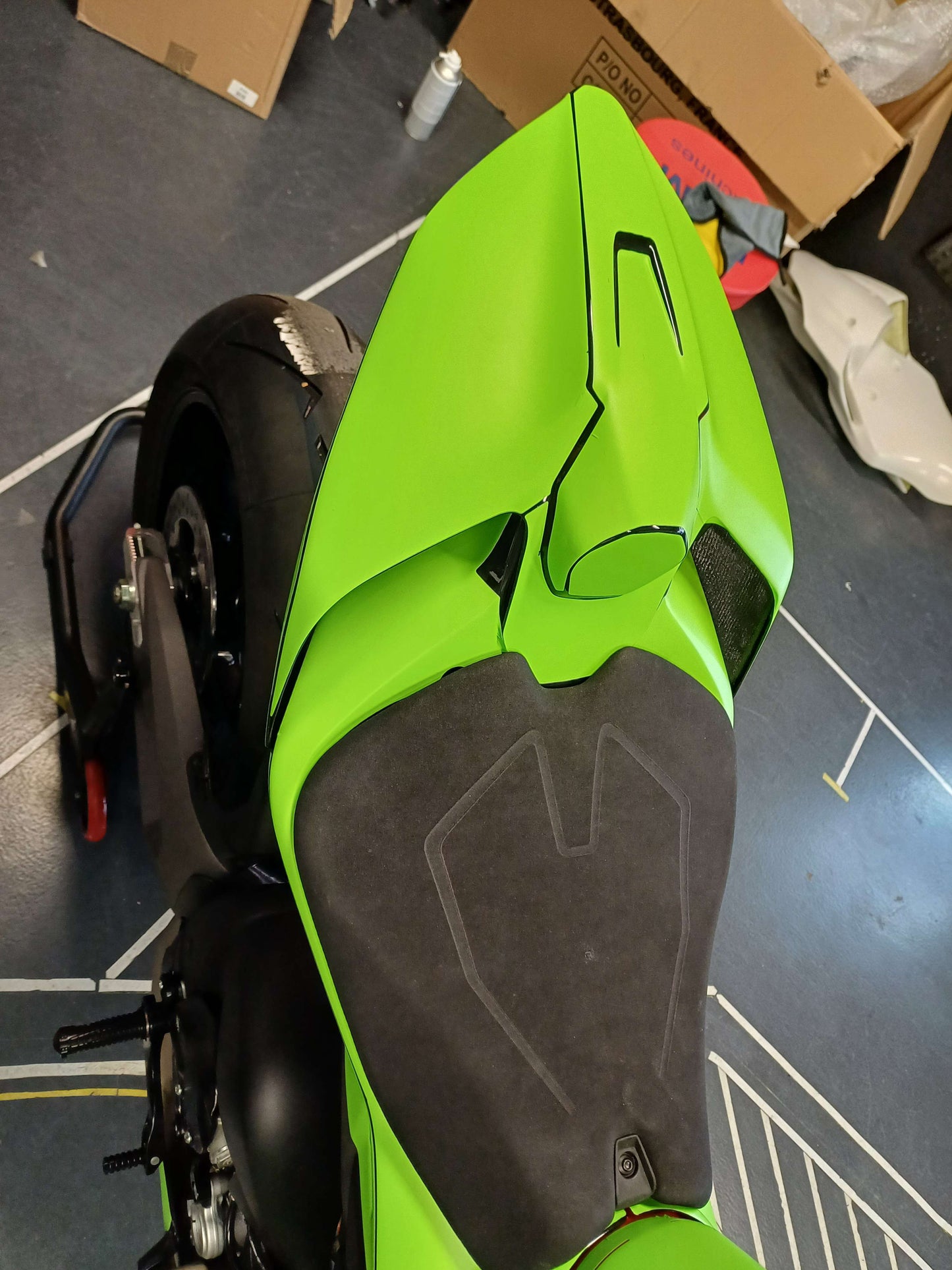 2025 DUCATI PANIGALE V4 / V4S PLASTIC BIKE RACE-FAIRINGS TEMPLATE