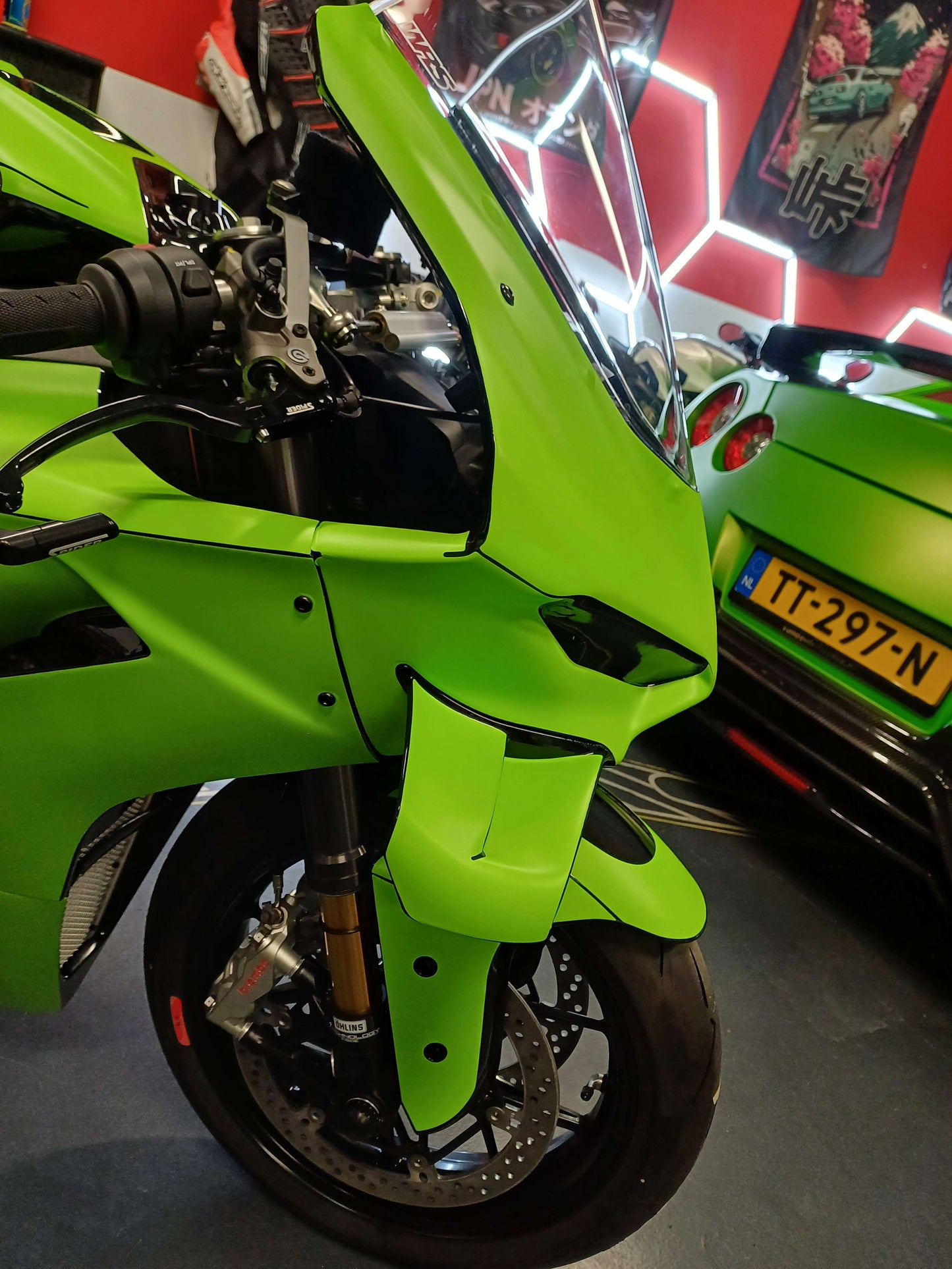 2025 DUCATI PANIGALE V4 / V4S PLASTIC BIKE RACE-FAIRINGS TEMPLATE
