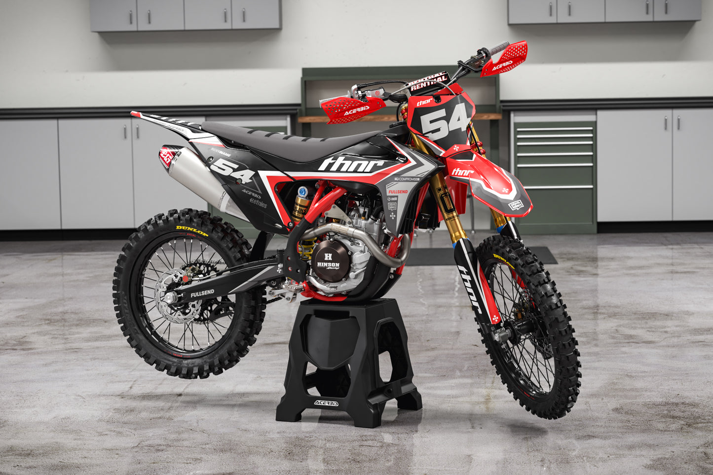 GASGAS - INFERNO - PRE-MADE DESIGN (GASGAS MC450F, MC350F, MC250F 2021, 2022 & 2023)