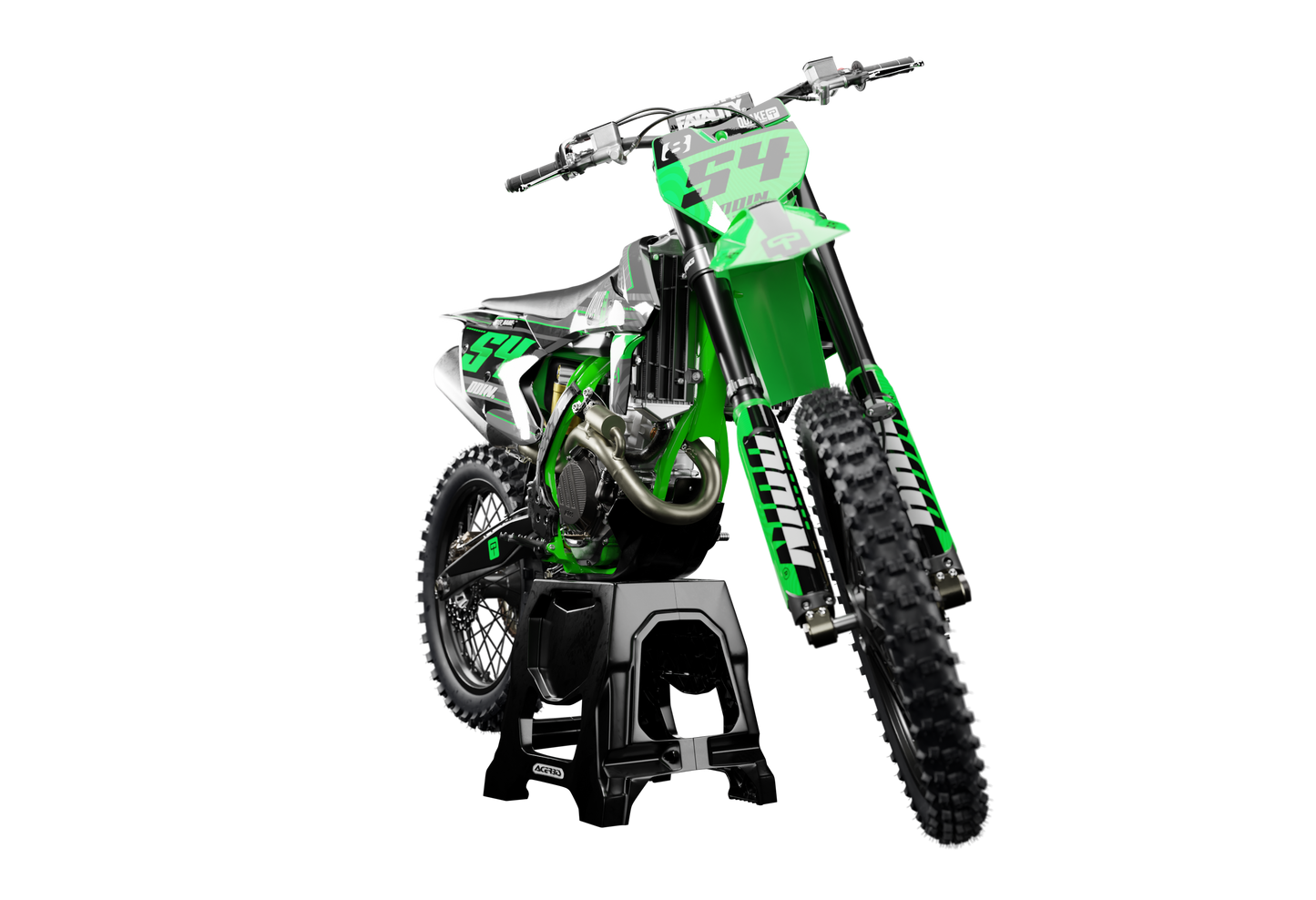 KTM - GREEN STUFF - PRE-MADE DESIGN (KTM - SX - SXF 2016 - 2017 - 2018)