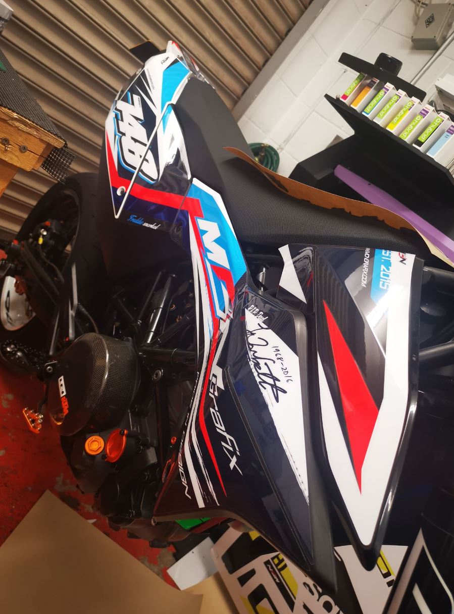 KTM 690 SMC-R 2012 - 2013 - 2014 - 2015 - 2016 - 2017 TEMPLATE