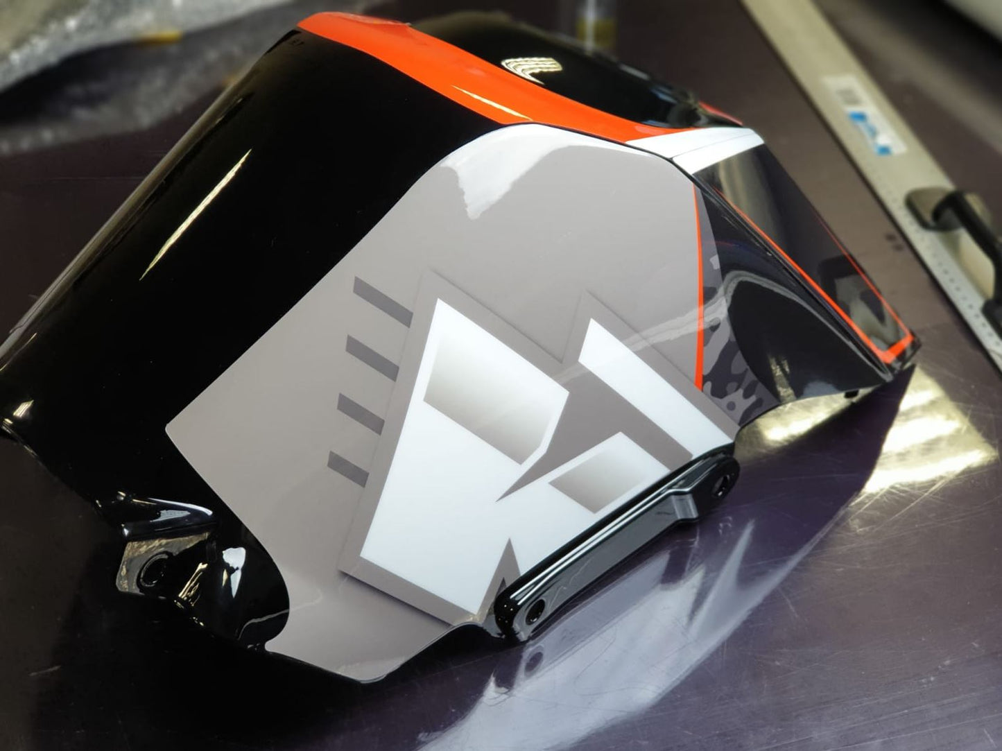 KTM RC125 - RC200 - RC250 - RC390 2014 - 2016 STREET FAIRINGS TEMPLATE