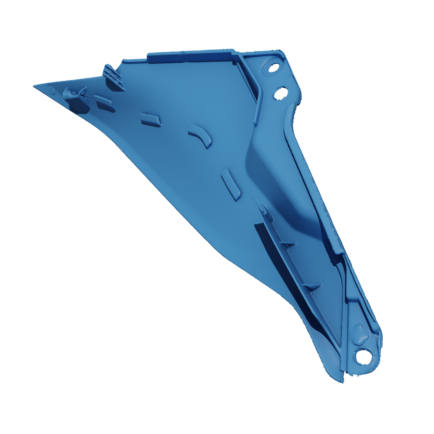 2025 DUCATI DESMO450 MX LEFT NUMBERPLATE 3D SCAN (.OBJ & .STL)