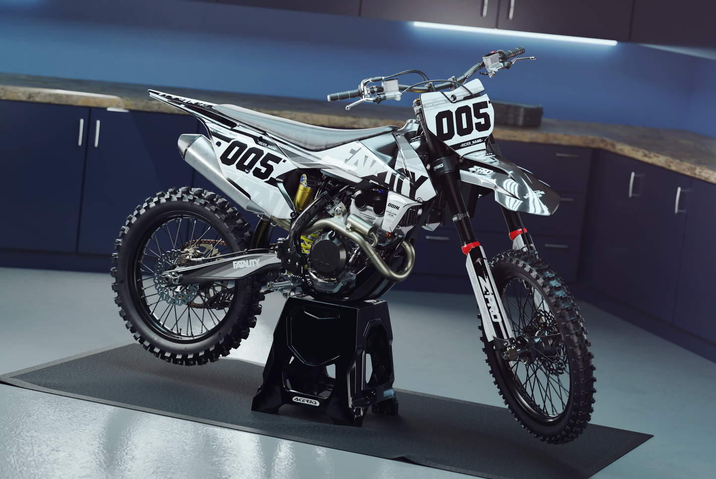 KTM - NOIR - PRE-MADE DESIGN (KTM - SX - SXF 2016 - 2017 - 2018)