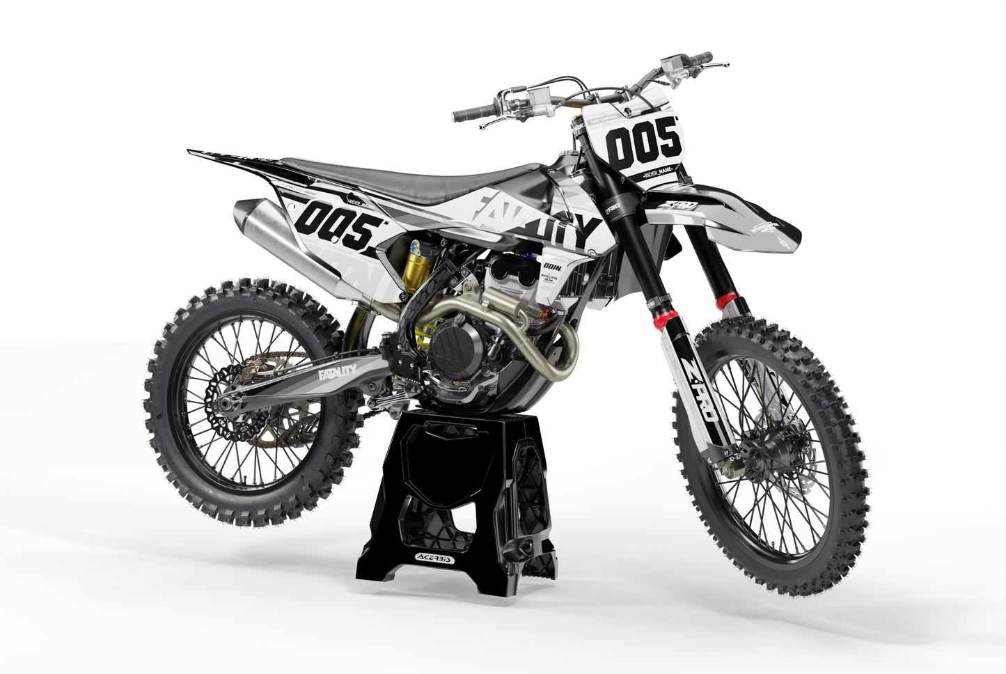 KTM - NOIR - PRE-MADE DESIGN (KTM - SX - SXF 2016 - 2017 - 2018)