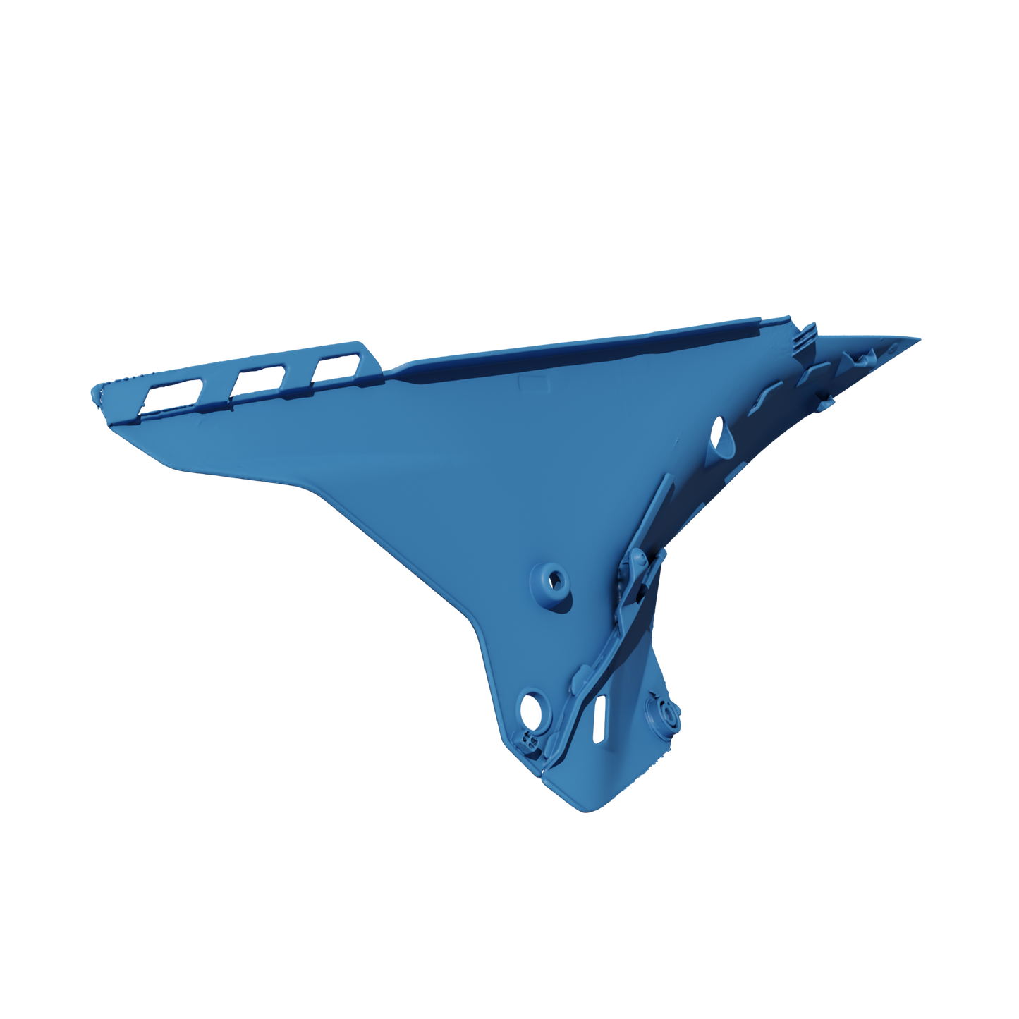 2025 DUCATI DESMO450 MX RIGHT NUMBERPLATE 3D SCAN (.OBJ & .STL)