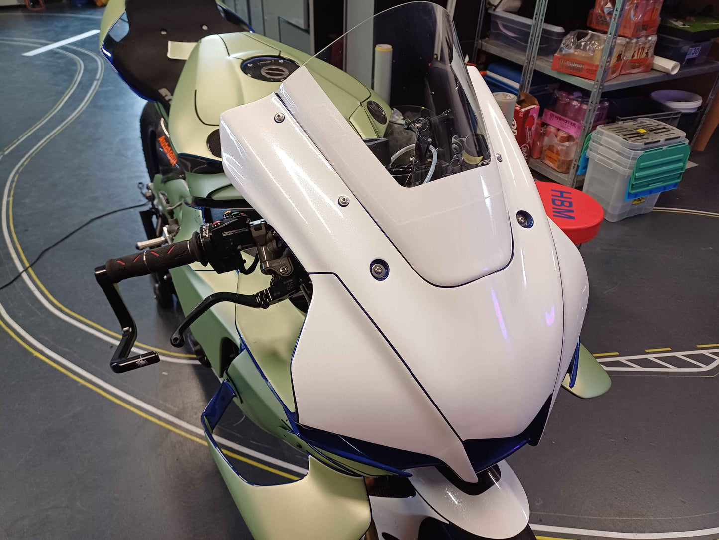 YAMAHA R1 2020, 2021, 2022 GYTR RACING FAIRINGS WITH GYTR WINGS AND YART TANKCOVER TEMPLATE (ALSO FITS 2023, 2024 AND 2025!)