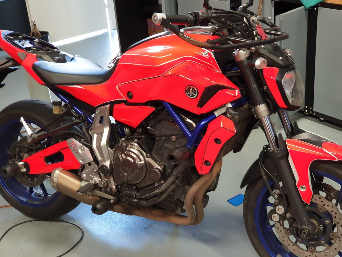 YAMAHA FZ-07 & MT-07 2015 - 2016 - 2017 TEMPLATE