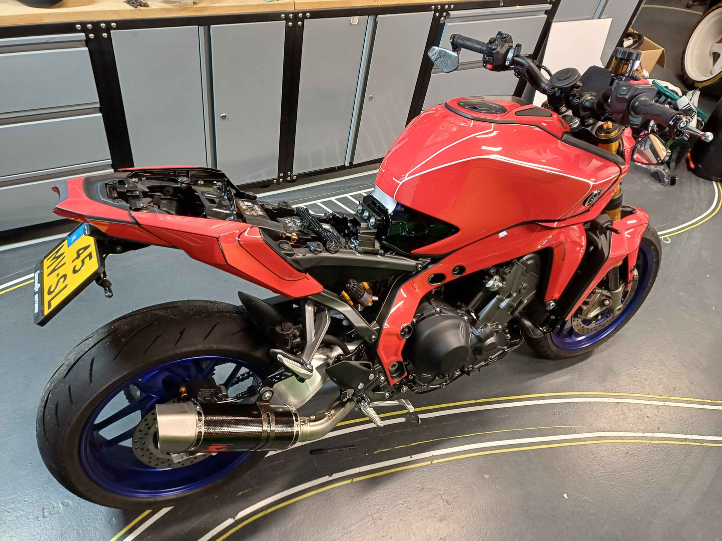 YAMAHA MT-09 (SP) 2024 OEM FAIRINGS TEMPLATE
