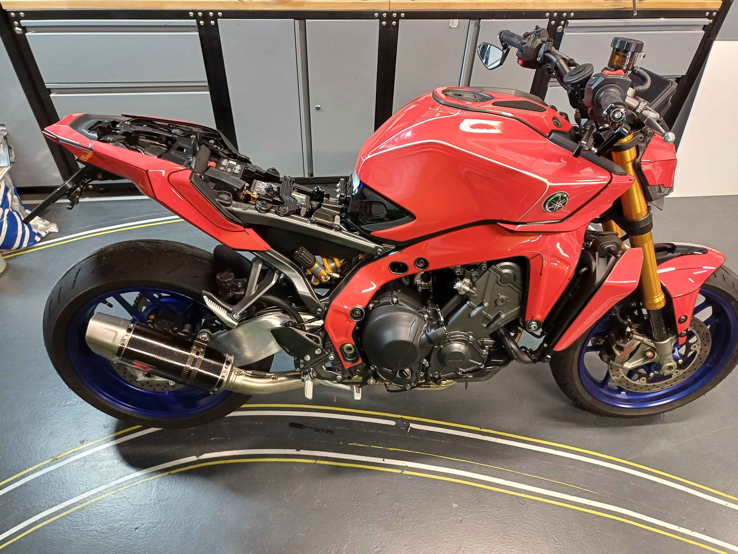 YAMAHA MT-09 (SP) 2024 OEM FAIRINGS TEMPLATE
