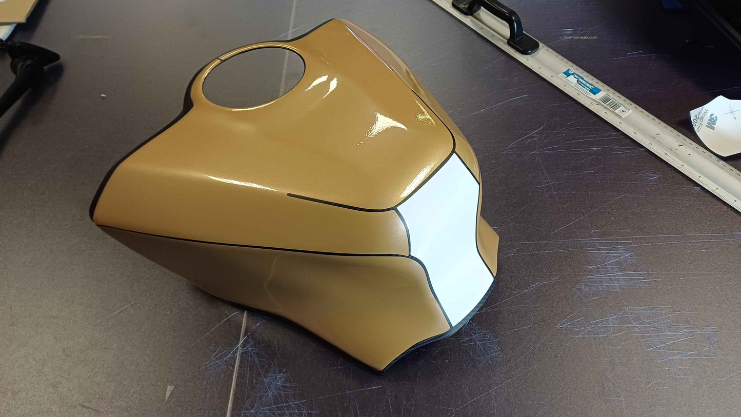 YAMAHA R1 2015 TO 2026 FULL SIX CARBON TANKCOVER TEMPLATE