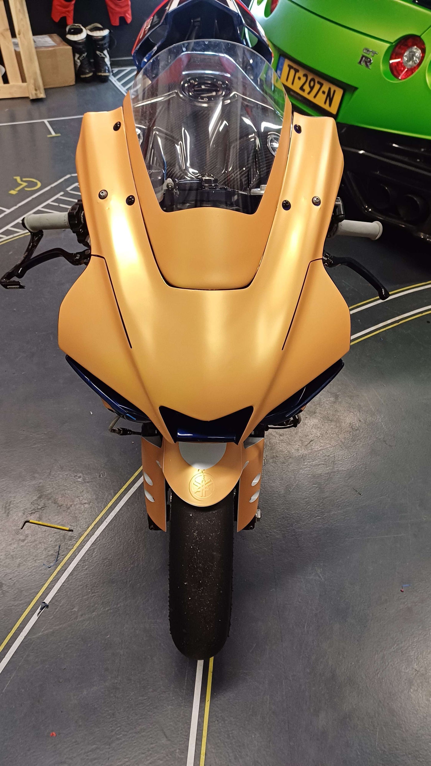 2020 TO 2025 YAMAHA R1 CRC / TOVAMI RACING-FAIRINGS TEMPLATE
