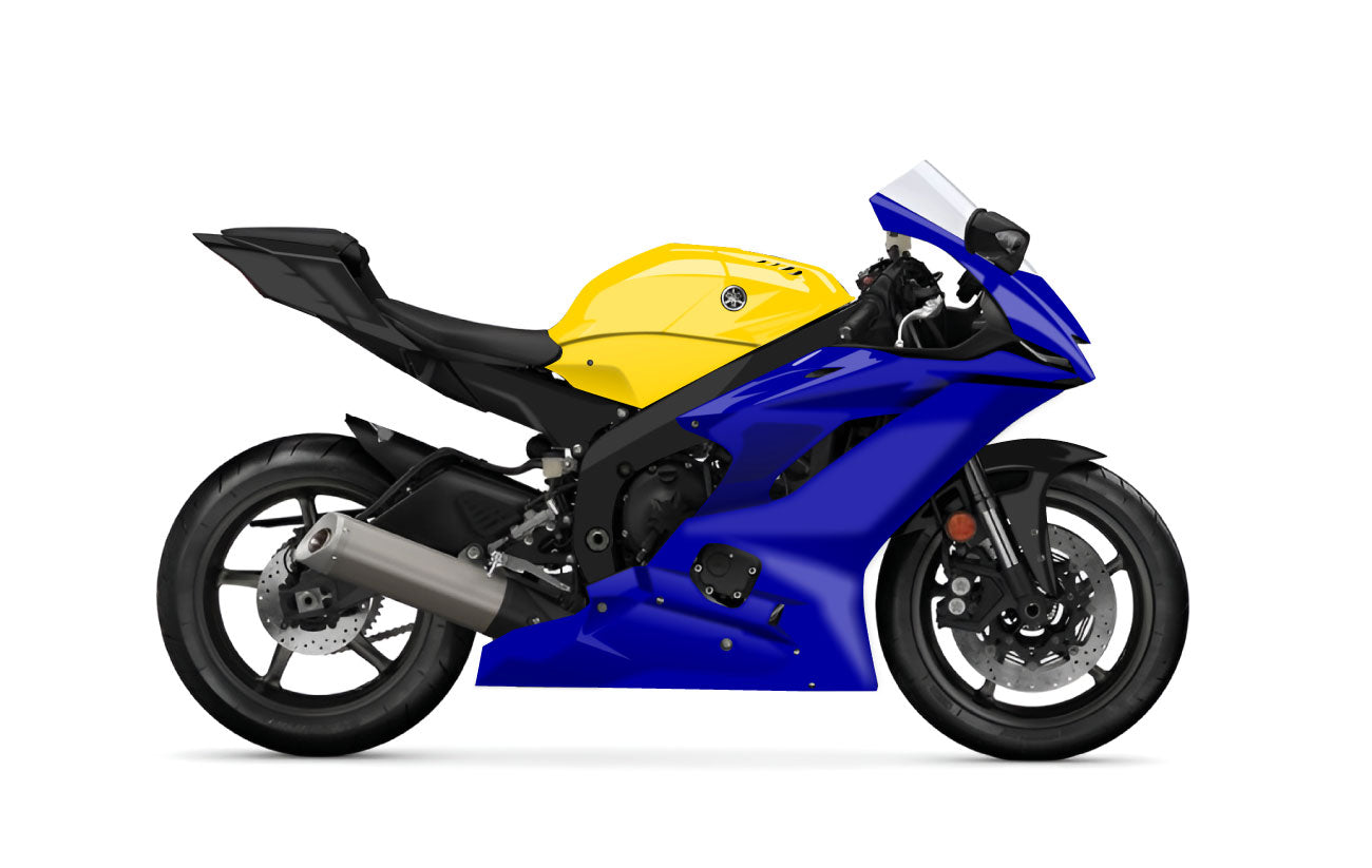 Yamaha R6 2020 Graphics-kit Design 1 Version 2