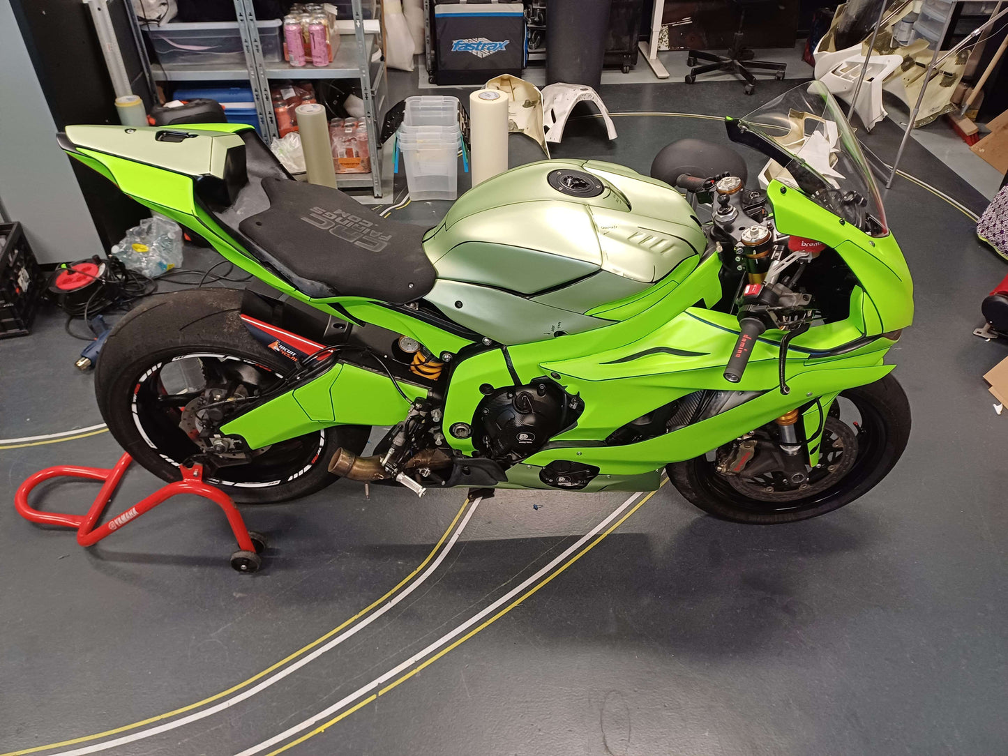 YAMAHA R6 RJ27 2017 TO 2025 CRC RACING-FAIRINGS TEMPLATE