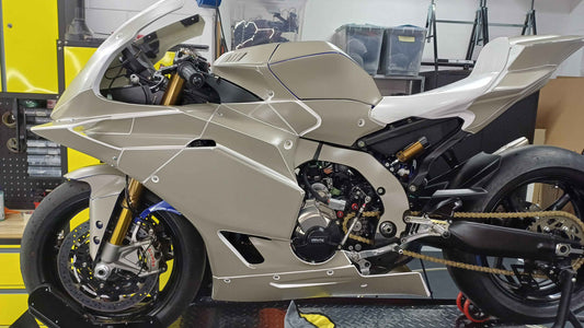 YAMAHA R9 2025 & 2026 PLASTIC BIKE RACE FAIRINGS TEMPLATE