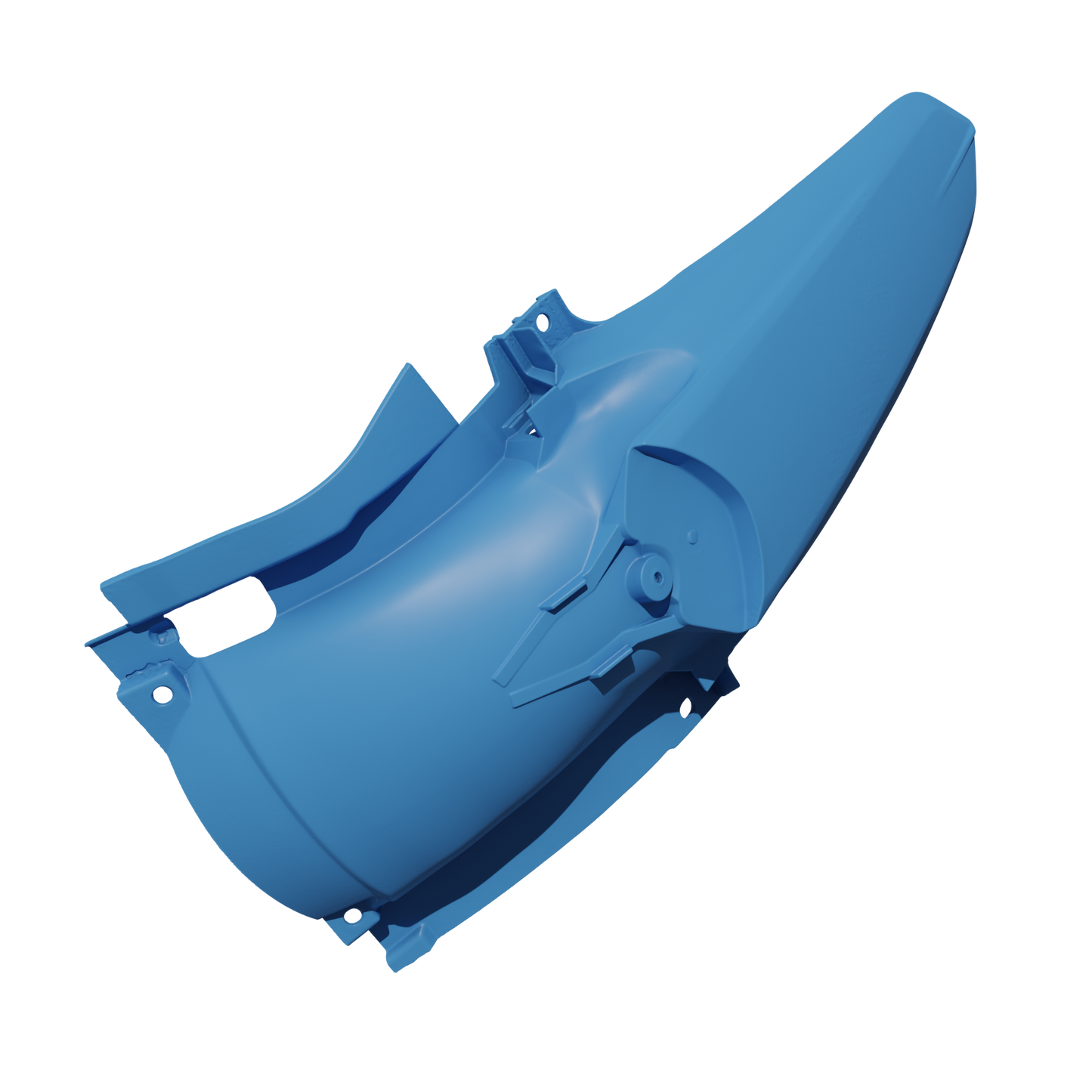 YAMAHA YZ125/250 2022 TO 2025 REAR FENDER 3D SCAN (.OBJ & .STL)