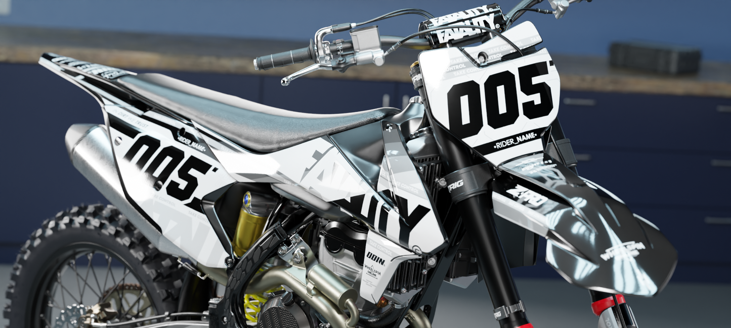 KTM - NOIR - PRE-MADE DESIGN (KTM - SX - SXF 2016 - 2017 - 2018)