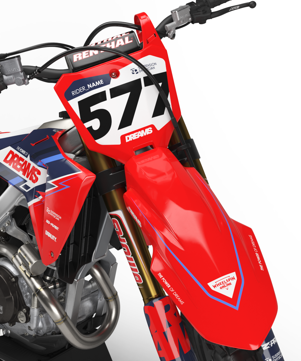 HONDA - DREAMS - PRE-MADE DESIGN (HONDA CRF450R 2025)