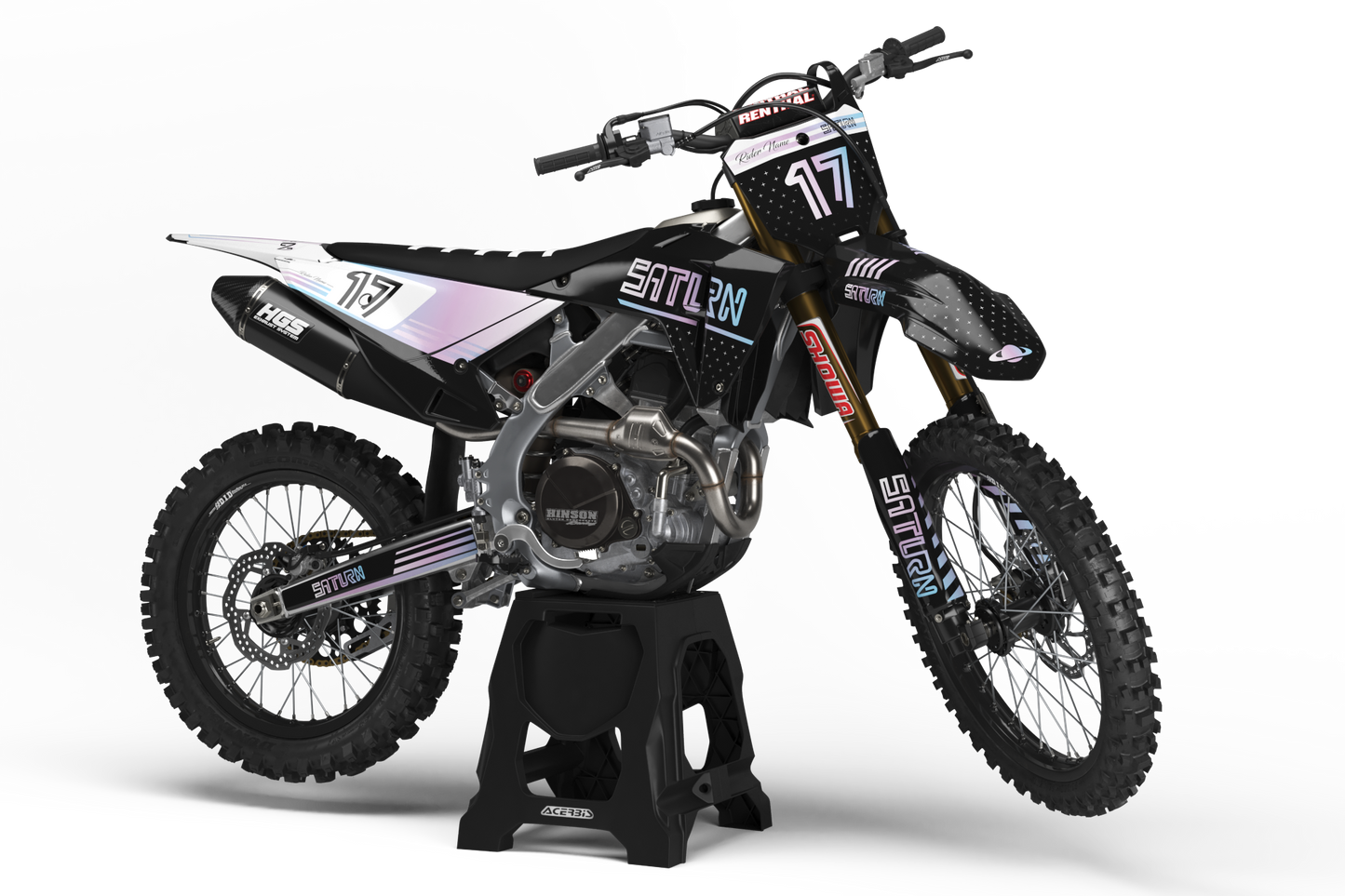 HONDA - SATURN - PRE-MADE DESIGN (HONDA CRF450R 2025)