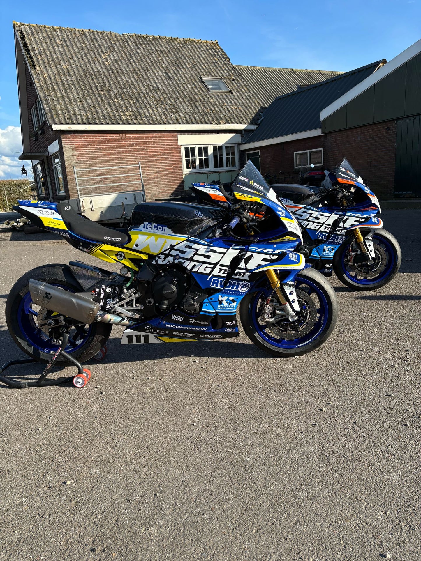 YAMAHA R1 2020, 2021, 2022 GYTR RACING FAIRINGS WITH GYTR WINGS AND YART TANKCOVER TEMPLATE (FAIRINGS, NOT THE TEMPLATE, ALSO FITS 2023, 2024 AND 2025!)