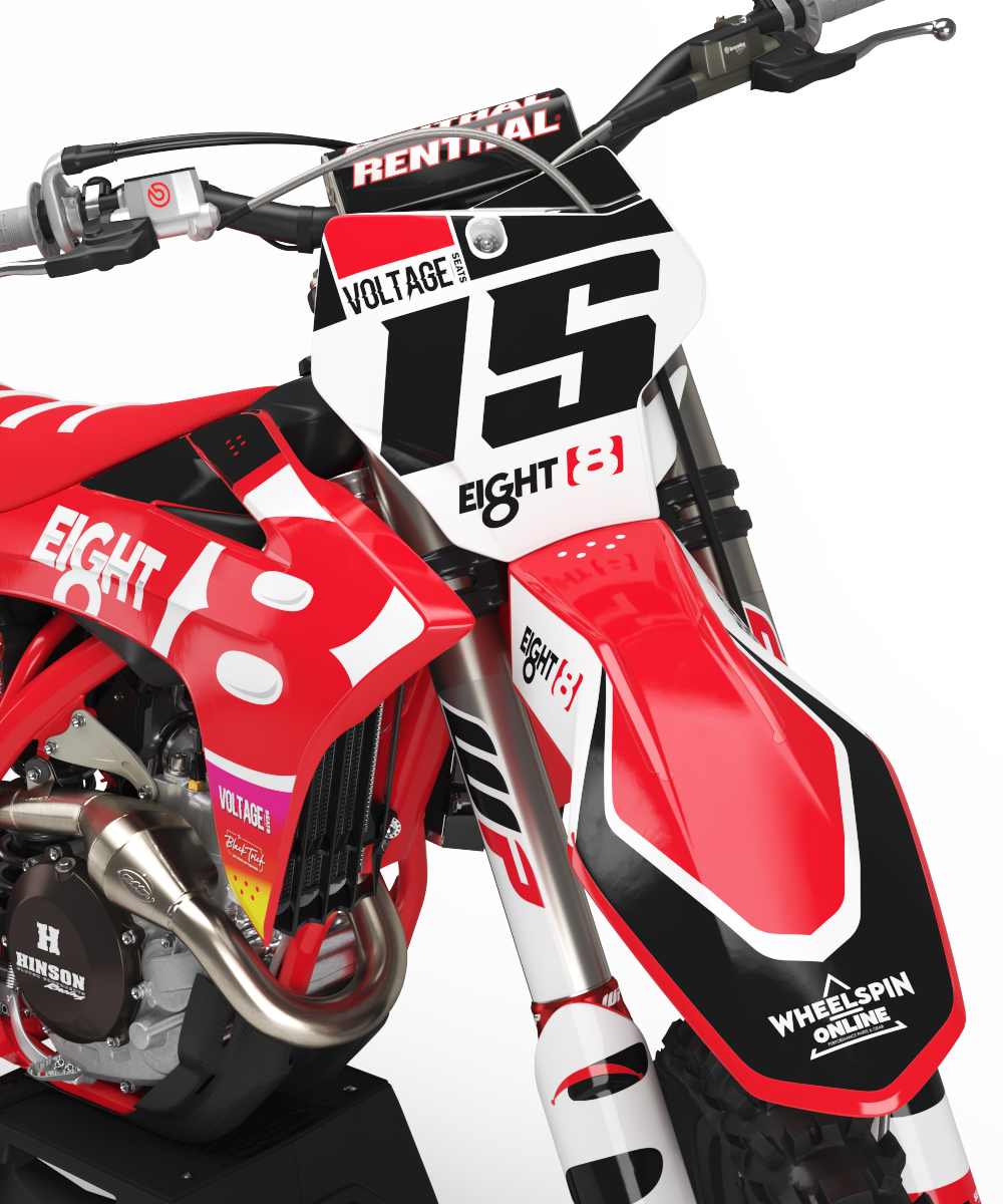 GASGAS - QUAKER - PRE-MADE DESIGN (GASGAS MC450F, MC350F, MC250F 2021, 2022 & 2023)