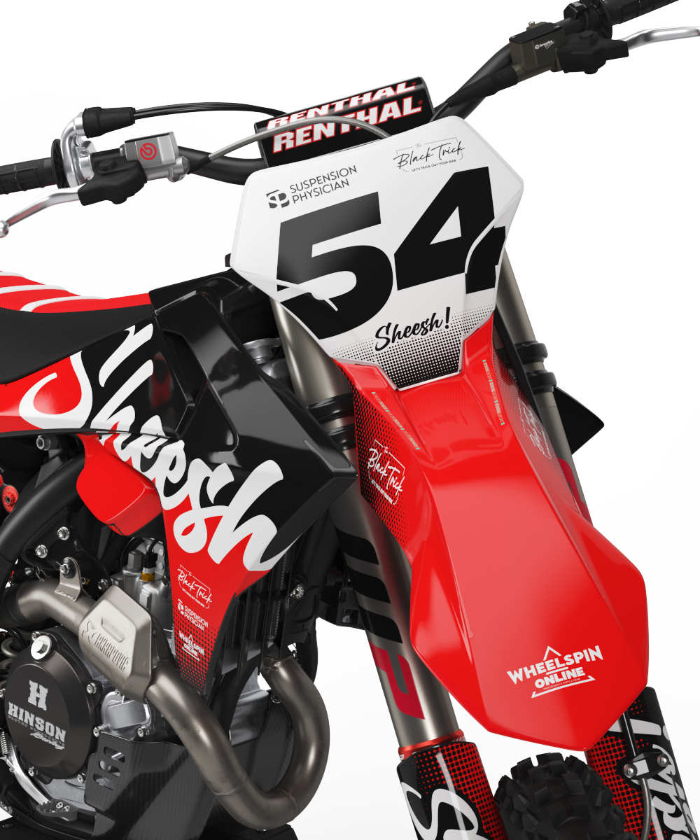 GASGAS - SHEESH - PRE-MADE DESIGN (GASGAS MC450F, MC350F, MC250F 2024)