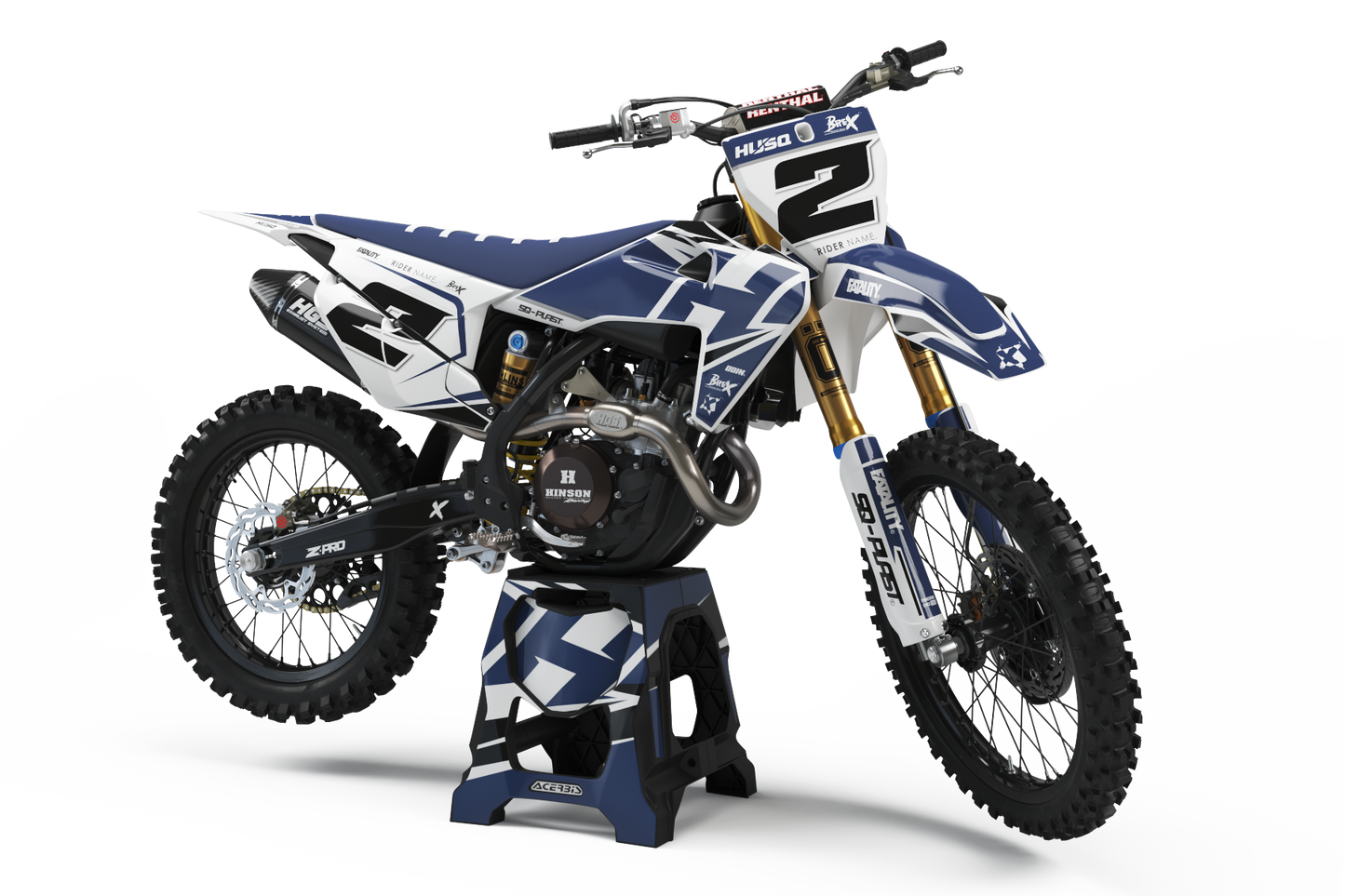 HUSQVARNA - ACE-2 - PRE-MADE DESIGN (HUSQVARNA TC/FC 125+ 2019 - 2020 - 2021)