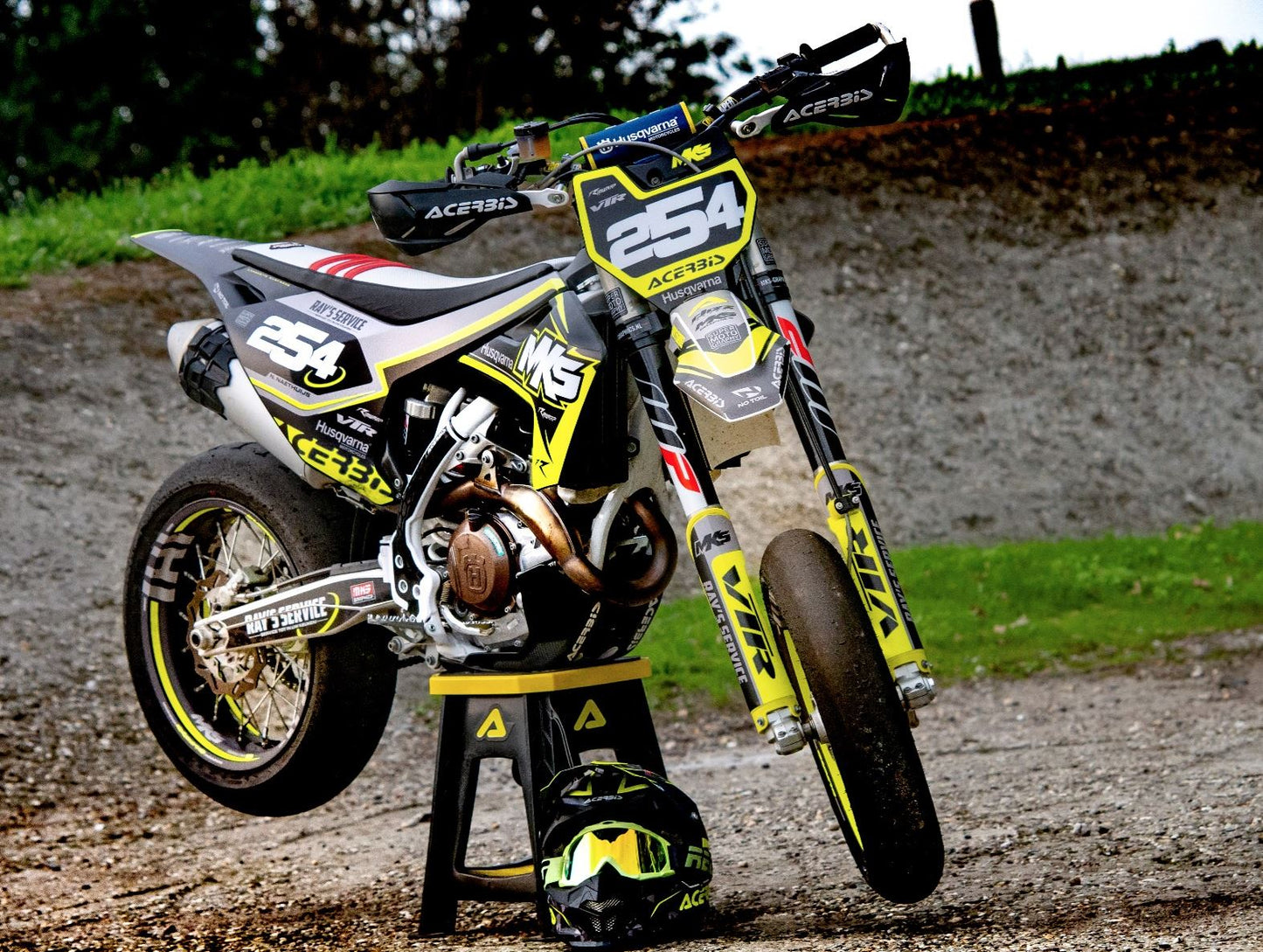 HUSQVARNA TE FE 125+ 2017 - 2018 - 2019 TEMPLATE
