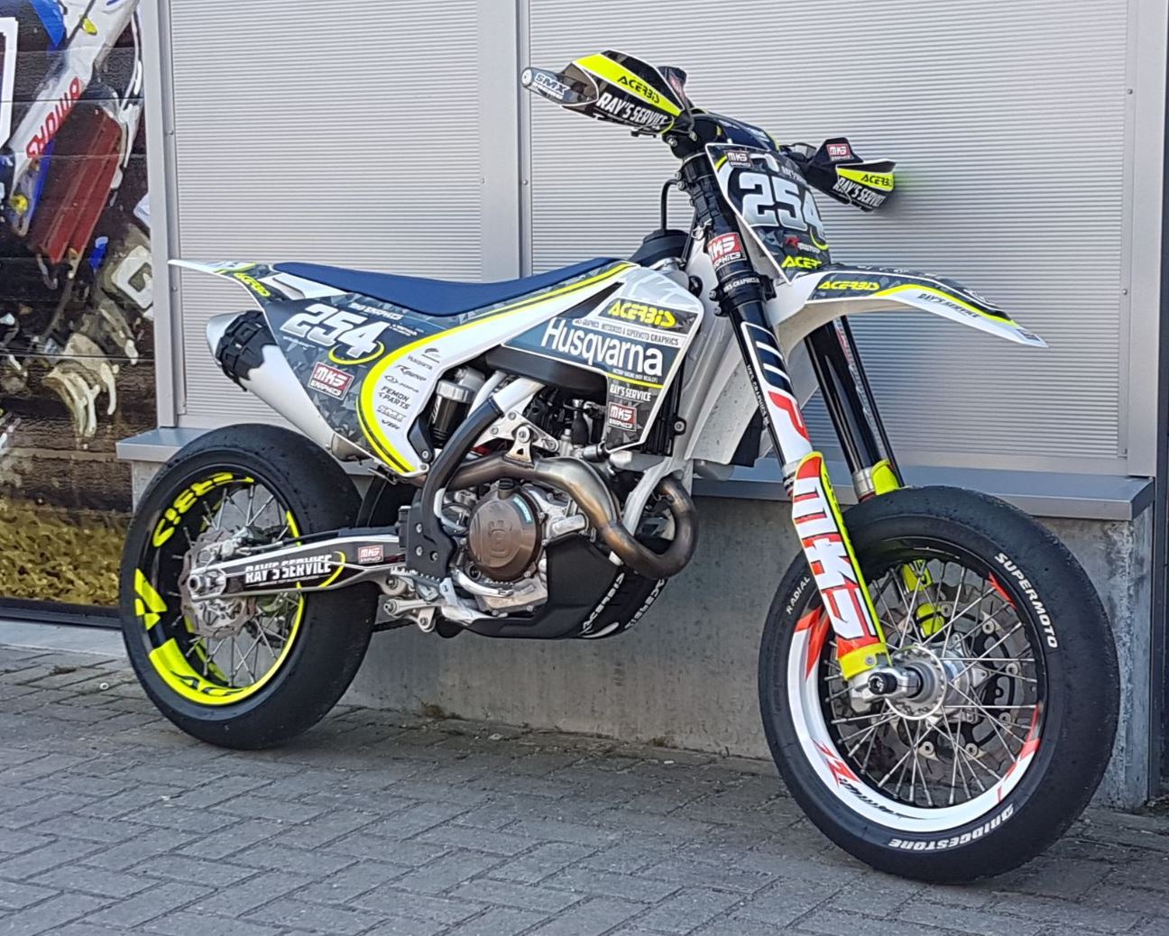 HUSQVARNA TE FE 125+ 2017 - 2018 - 2019 TEMPLATE