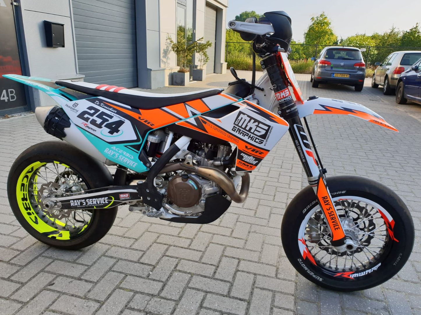 HUSQVARNA TE FE 125+ 2017 - 2018 - 2019 TEMPLATE