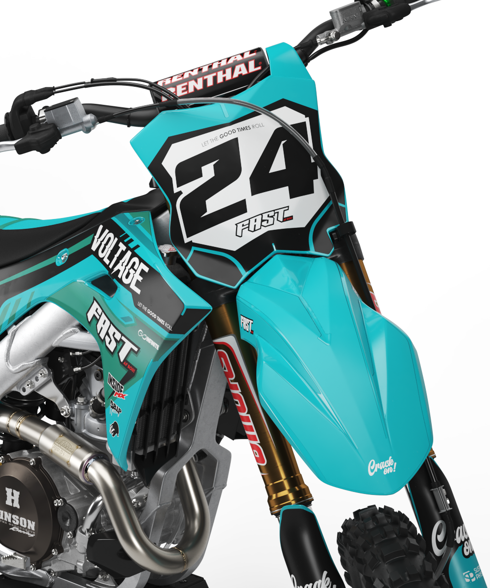KAWASAKI - VOLTAGE - PRE-MADE DESIGN (KAWASAKI KX450 2024 - 2025)