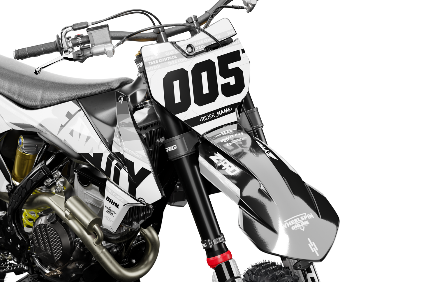 KTM - NOIR - PRE-MADE DESIGN (KTM - SX - SXF 2016 - 2017 - 2018)