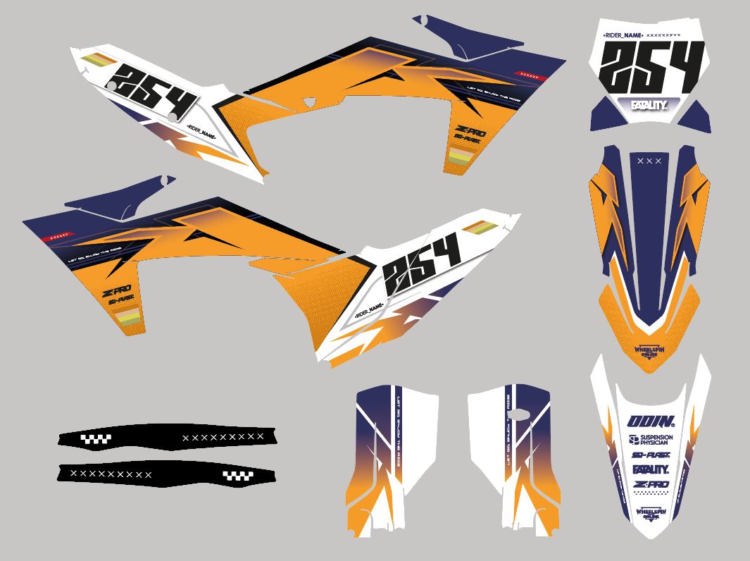 KTM - RECON - PRE-MADE DESIGN (KTM - SX - SXF 2023)