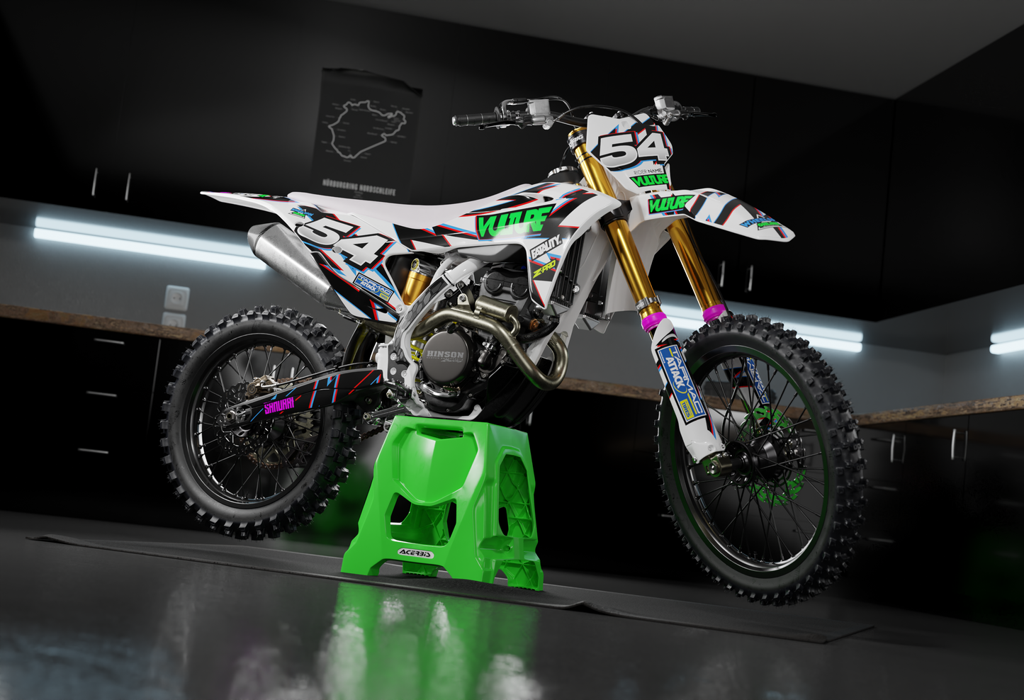 GASGAS - CHROMATIC - PRE-MADE DESIGN (GASGAS MC450F, MC350F, MC250F 2021, 2022 & 2023)