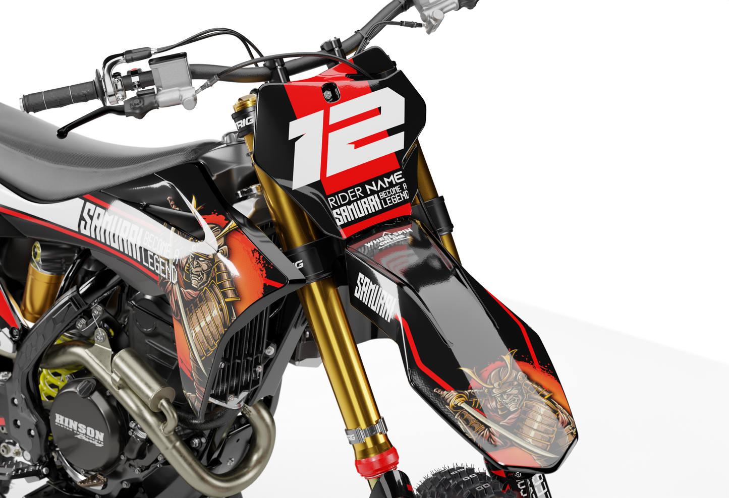 GASGAS - SAMURAI - PRE-MADE DESIGN (GASGAS MC450F, MC350F, MC250F 2021, 2022 & 2023)