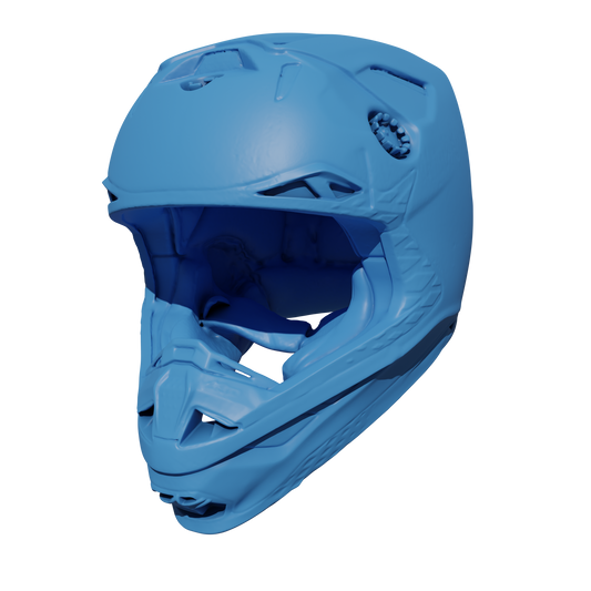 ALPINESTARS SM10 INCLUDING VISOR (SEPARATE) 3D SCAN (.OBJ AND .STL)