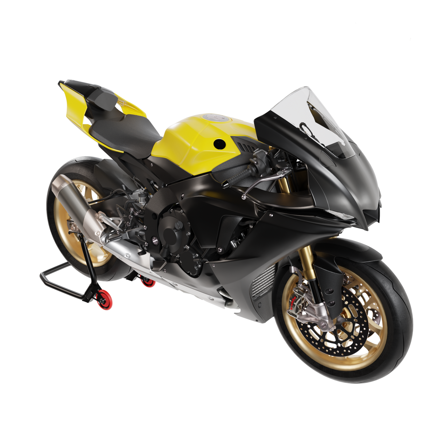 Yamaha R1 2020 + Graphics-kit Design 1 Version 1