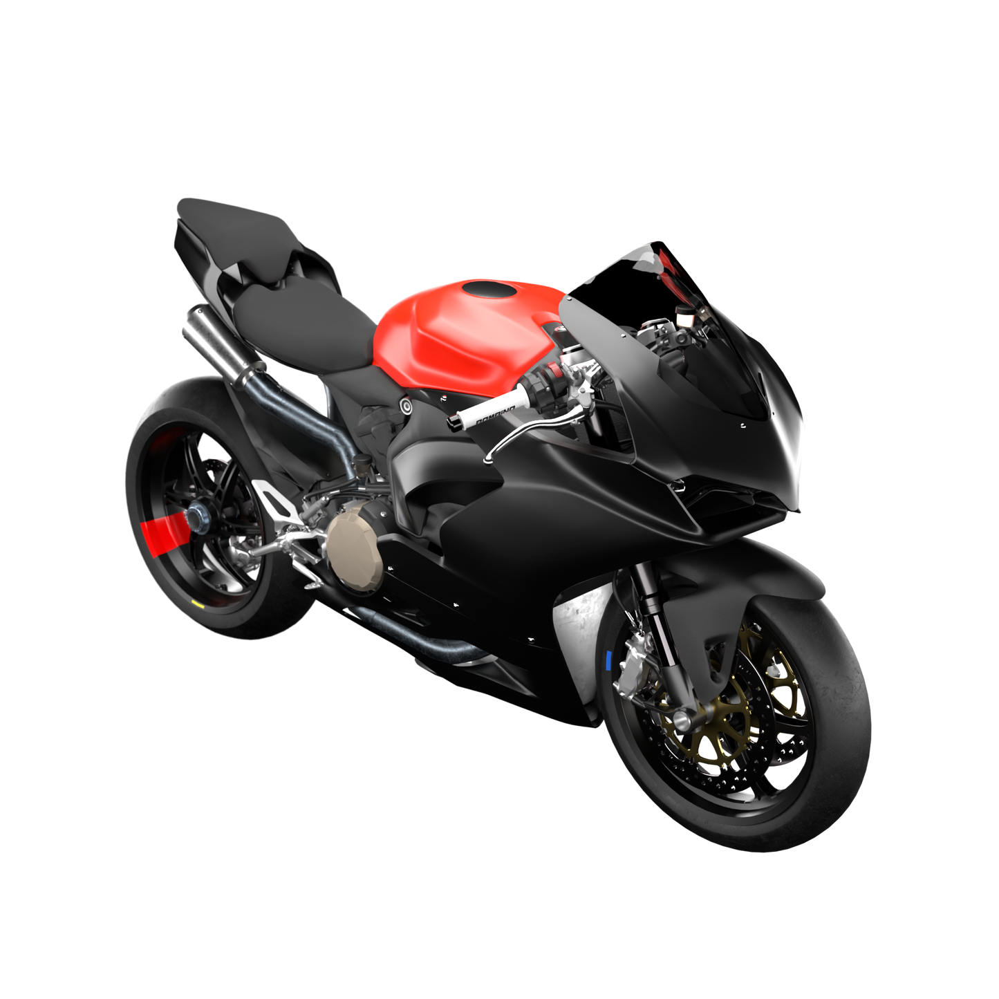 DUCATI PANIGALE V2 2020 - 2024 GRAPHICS-KIT DESIGN 1 VERSION 1